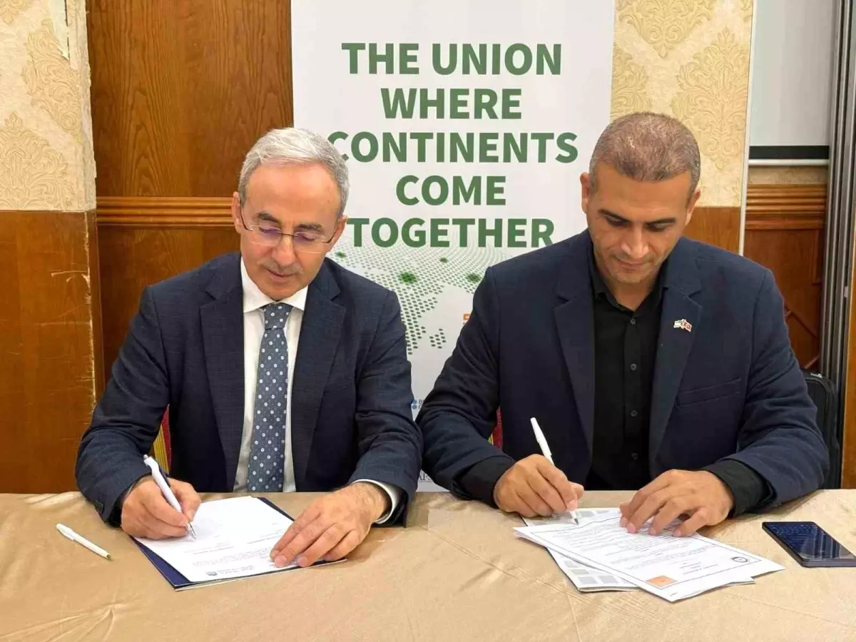 gaziantep islam bilim ve teknoloji universitesi rektoru tunusta turk arap universite rektorleri kongresine katildi fCZZCNtQ.jpg