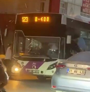 Adanada belediye otobus soforu 10 k 7zmn