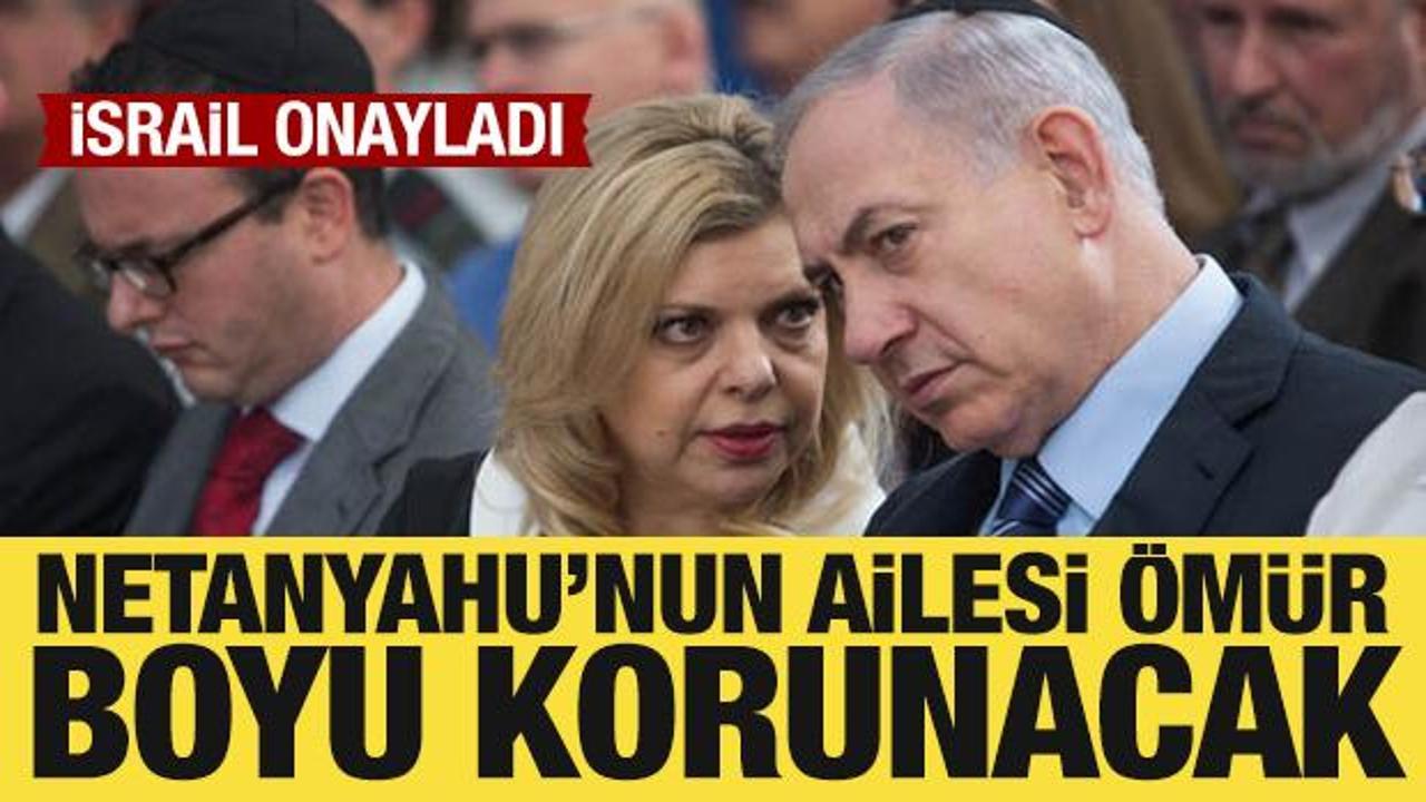 Israil onayladi netanyahunun ailesi omur boyu korunacak v2Zqp9Pl